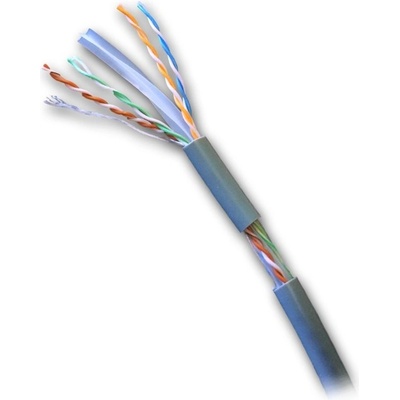 Datacom 1383 UTP Cat6 lanko, UTP, Cat6, PVC, lanko, 50m, šedý 1383