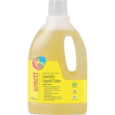 Sonett tekutý prostriedok na pranie Color Mäta & Citrón 1,5 l