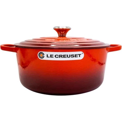 Le Creuset Le Creuset тенджера Signature кръгъл, 28 см, черешовочервено за печене (21177280602430)