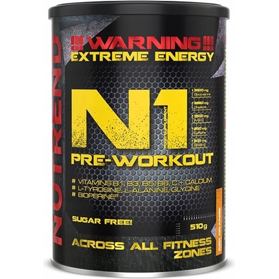 NUTREND N1 Pre-Workout 510 g