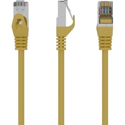 Gembird PP6-1M/Y Patch, RJ45, cat. 6, FTP, 1m, žlutý