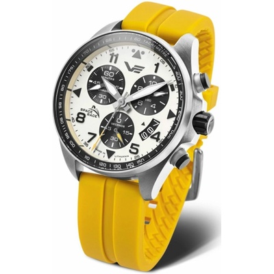 Vostok Europe 6S30/325A743 žltý gumový remienok