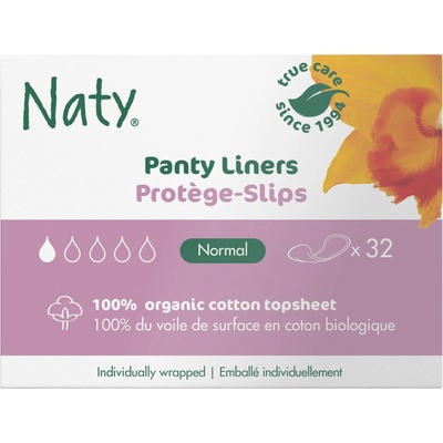 Naty Dámské slipové vložky normal savost 1 32 ks