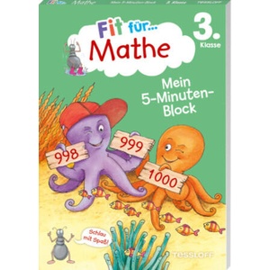 Fit für Mathe 3. Klasse. Mein 5-Minuten-Block | Werner Zenker, Guido Wandrey (2023)