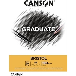 Canson Pad Graduate Bristol Скицник 20 A5 180 g (C400110382)