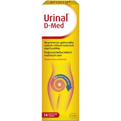 Walmark Urinal D-Med 14 šumivých tabliet