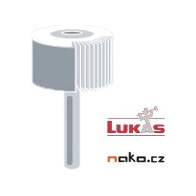 LUKAS SFL 60x40x6 NK 60 brousící vějíř stopkový