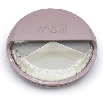 Melii Кутия за снакс Melii - Luxe Spin, 3 отделения, розова (ML40093)