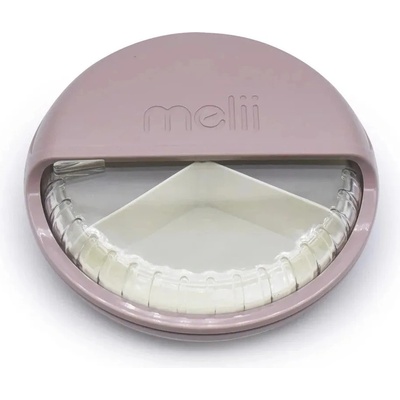 Melii Кутия за снакс Melii - Luxe Spin, 3 отделения, розова (ML40093)