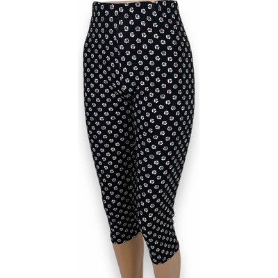 SL Dámské černé 3/4 legíny DENISA černé 1