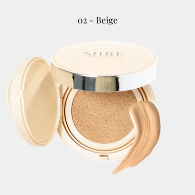 MI-RÊ Cosmetics Le Cushion Bibi Nova SPF50 PA+++ 02 beige 19 g