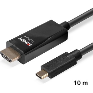 Lindy USB Type C към HDMI® 4K60 адаптерен кабел 10 метра с HDR, Lindy 43317 (43317)