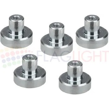 Image 1 of Плосък Магнит с Винт - комплект 5бр (0478)