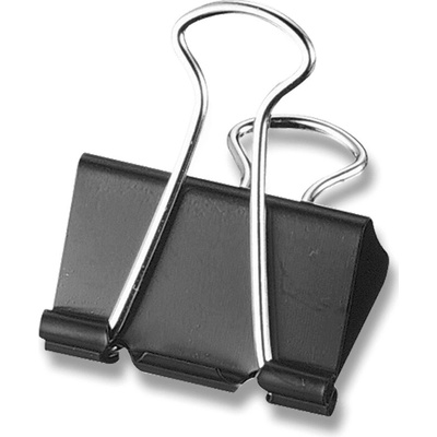 Binder Clips - kancelářské klipy - 25 mm, 12 ks – Zboží Dáma