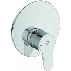 Ideal Standard Вграден смесител за душ Ideal Standard Cerabase в гланцов хром с включено тяло за скрито отваряне (A7392AA)