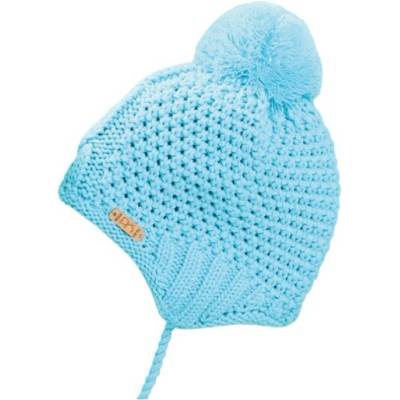 dětská pletená čepice Pletex H116 Světle tyrkysová