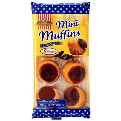 Meister Moulin mufíny Black & White 180 g 8 ks