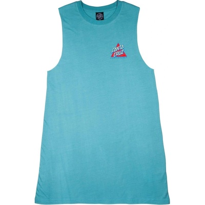 Santa Cruz Not A Dot Dress Mineral Blue