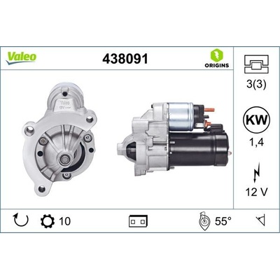 Štartér VALEO 438091