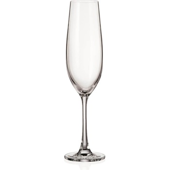 Bohemia royal & crystalite Чаша за шампанско Bohemia Royal Sarah 260ml, 2 броя (1009968)