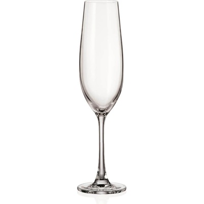 Bohemia royal & crystalite Чаша за шампанско Bohemia Royal Sarah 260ml, 2 броя (1009968)