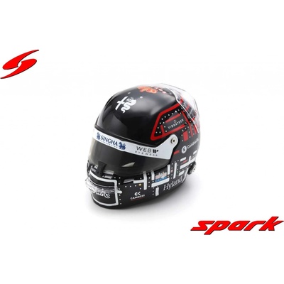 Model přilby SPARK Valtteri Bottas F1 2023 Monaco GP 1:5