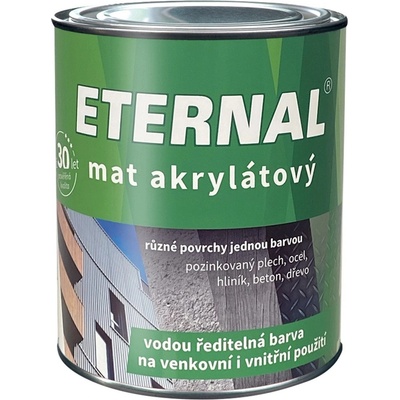 Eternal Mat akrylátový 0,7 kg Antracit