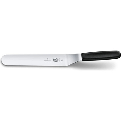 Victorinox 5.2703.25 cukráska špachtľa / obracačka, 20 cm zahnutá lopatka, čierna