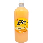  ELVI течен сапун, Delux, 1000мл, Milk & Honey