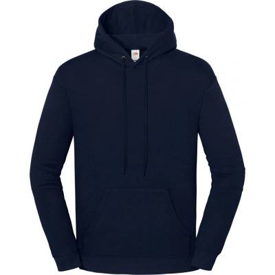 Fruit of the Loom ICONIC 250 СУИТШЪРТ С КАЧУЛКА / Унисекс суитшърт с качулка - тъмносин S (162294a3601)