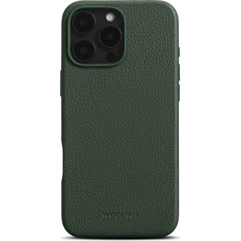 WOOLnut Leather Case for iPhone 16 Pro Max - Green (K-WN-IP16PM-C-2946-GN)