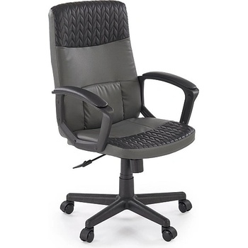 Halmar Работен офис стол bjorn сиво / черен