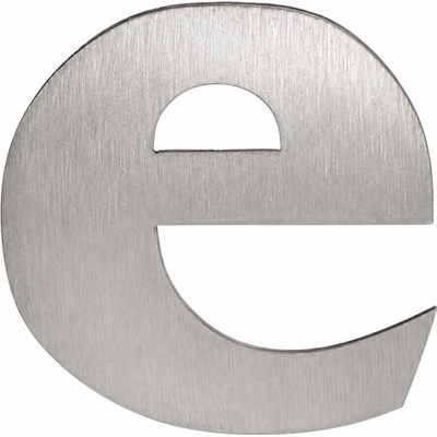 Domové číslo 120mm nerez písmeno "e" Nerez