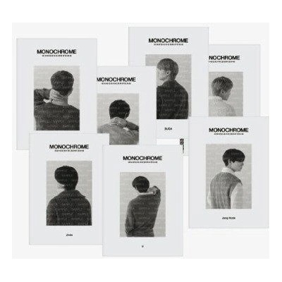 BTS: Monochrome: Postcard Book - V