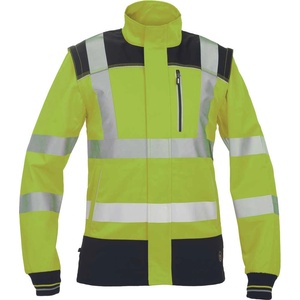 CERVA Cerva knoxfield hvps / hi-vis работно яке с подвижни ръкави - жълто 56 (0301055670056)
