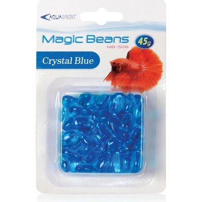 AquaSyncro Dekorační kamínky plastové modré 45 g