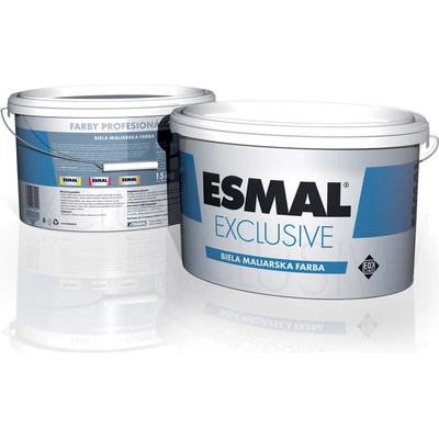 Farba Esmal Exclusive biela 5 kg