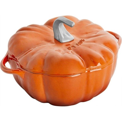 Staub Litinový hrnec ve tvaru dýně s poklicí, skořicový, 3,45 l / 24 cm 1024000