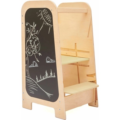 BusyKids Roztoucí učící věž Play 5v1 75 cm – Hledejceny.cz