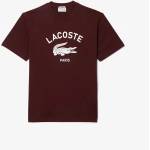 Lacoste Тениска Lacoste Men's Large Logo Short Sleeve T-Shirt - Burg BZD