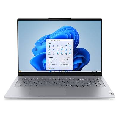 ThinkBook 16 G8 IAL Intel Core Ultra 5 225U Ноутбук 40, 6 см (16") WUXGA 16 GB DDR5-SDRAM 512 GB SSD Wi-Fi 6E (802.11ax) Windows 11 Pro Немски Сив (21SK006QGE)