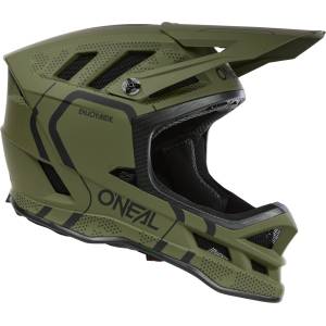 O'Neal Full Face каска O'Neal Blade Polyacrylite Helmet Strike Bike helmet - Olive / Black - размер L 59/60 cm (851-1704-0114)