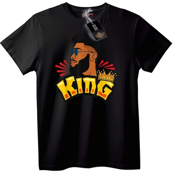 NOONEBRAND Тениска King Корона - 3XL, White