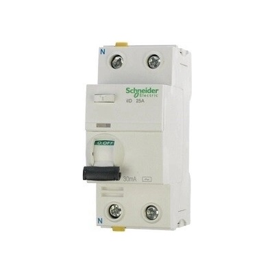 Schneider Electric iID 25A/2P/30mA 10kA