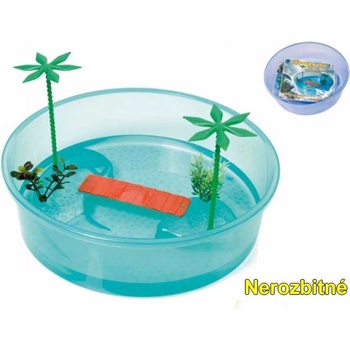 CP Bazén pre korytnačky okrúhly 26x7,5 cm, 3 l