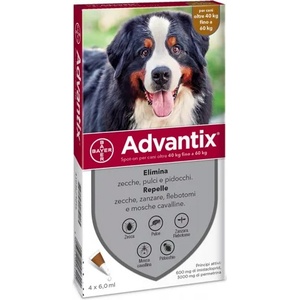 Bayer Advantix spot on Адвантикс за кучета от 40 до 60kg