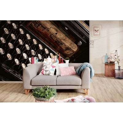 DIMEX ART Самозалепваща се флизелинова фототапета стара пишеща машина 375 x 250 см