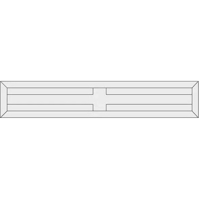 IGM N010-25041 - Žiletka tvrdokovová obdelníková Z4 - 25x5,5x1,1 UNI