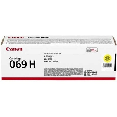 Canon Оригинална тонер касета Canon CRG-069H MF75x/LBP673, 5500 страници/5%, Yell (3020100964)