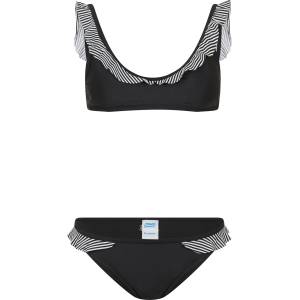 Zoggs Дамски бикини Zoggs Siena Frill Bikini Womens - Black